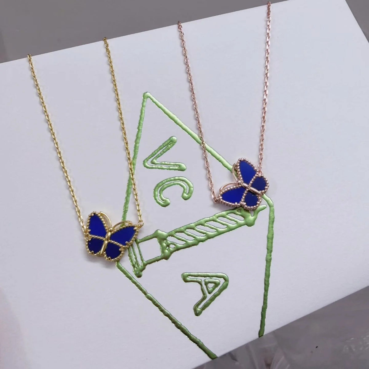 [Lume Jewels] 2026 NEW LUCKY BUTTERFLY 1 MOTIFS NECKLACE