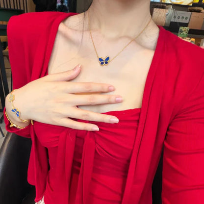 [Lume Jewels] 2026 NEW LUCKY BUTTERFLY 1 MOTIFS NECKLACE