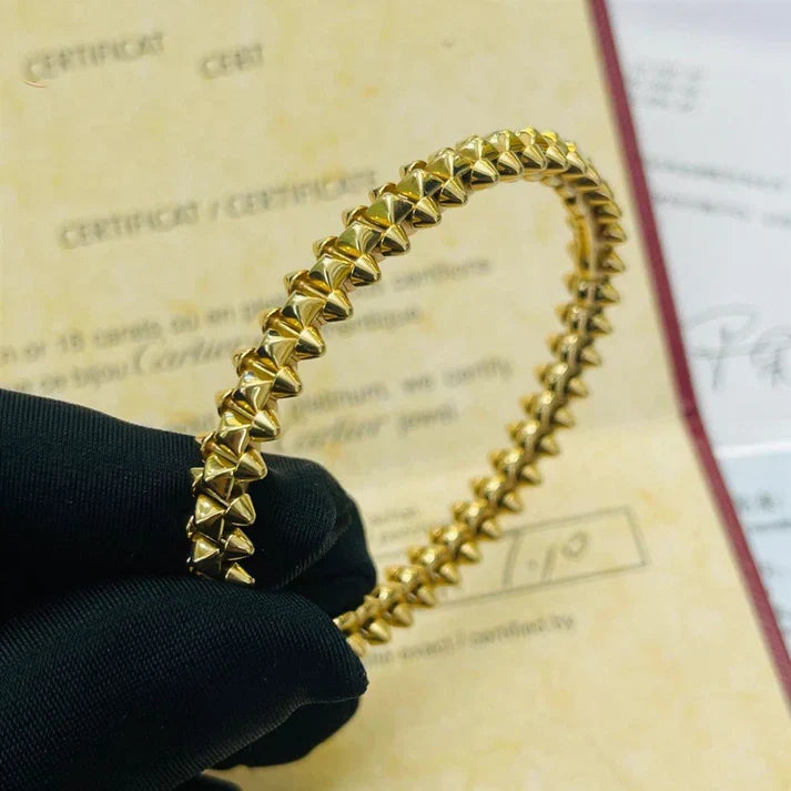 [Lume Jewels]CLASH PINK GOLD Silver   Gold  BRACELET