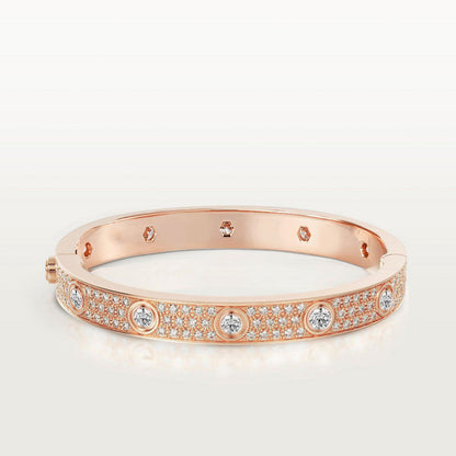 ¡®Lume Jewels¡¯LOVE BRACELET 6.1MM DIAMOND-PAVED 10 BIG DIAMONDS
