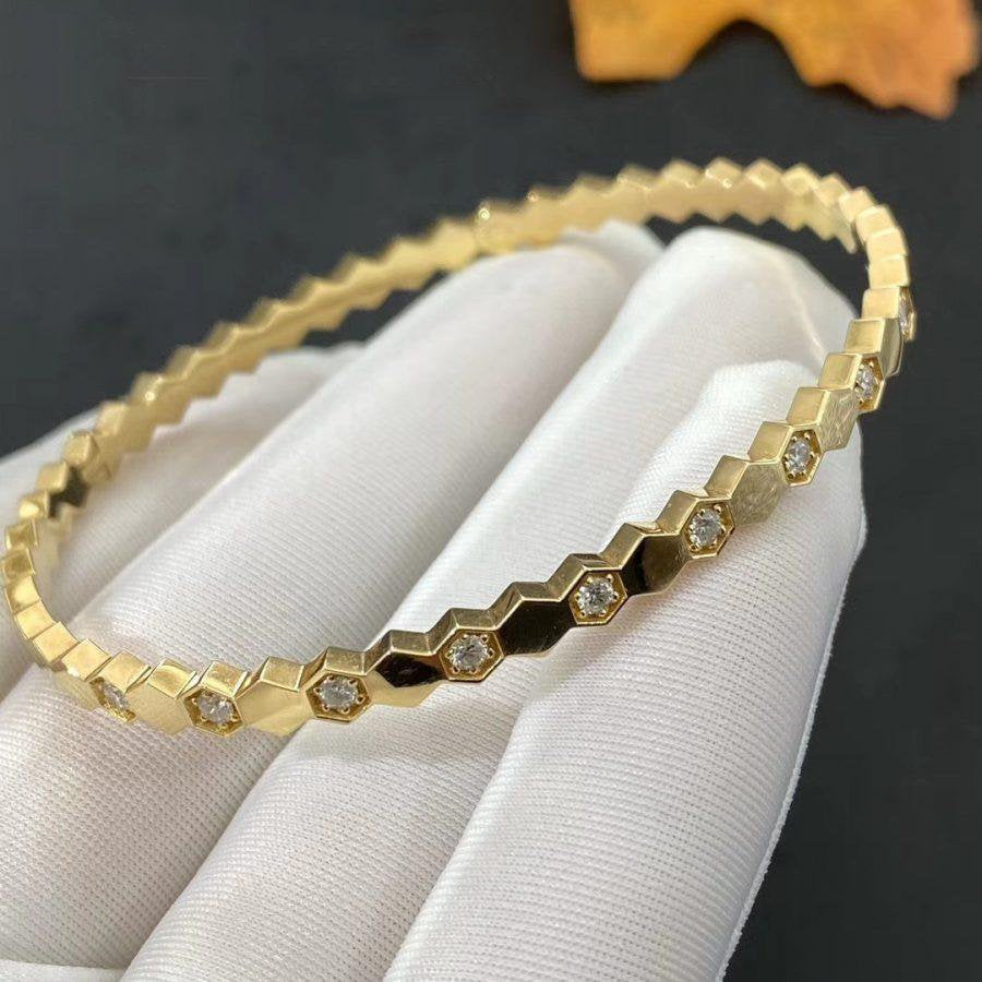 ¡®Lume Jewels¡¯BEE LOVE GOLD DIAMOND BRACELET