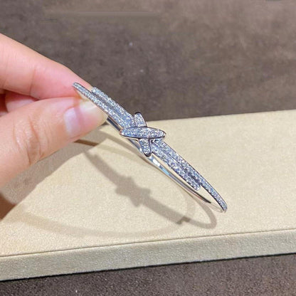 ¡®Lume Jewels¡¯JEUX DE BRACELET DIAMONDS SILVER