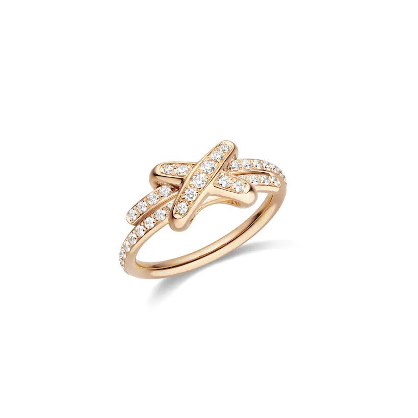 ¡®Lume Jewels¡¯JEUX DE RING PINK GOLD DIAMOND