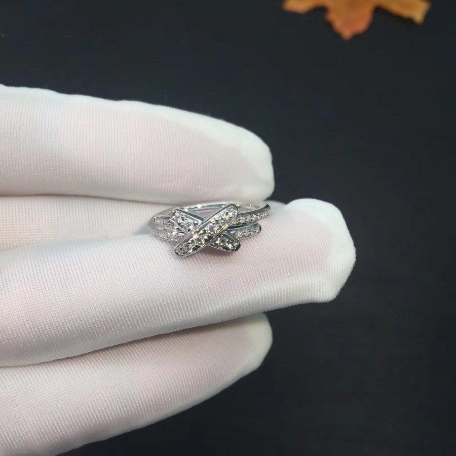 ¡®Lume Jewels¡¯JEUX DE SILVER DIAMOND RING