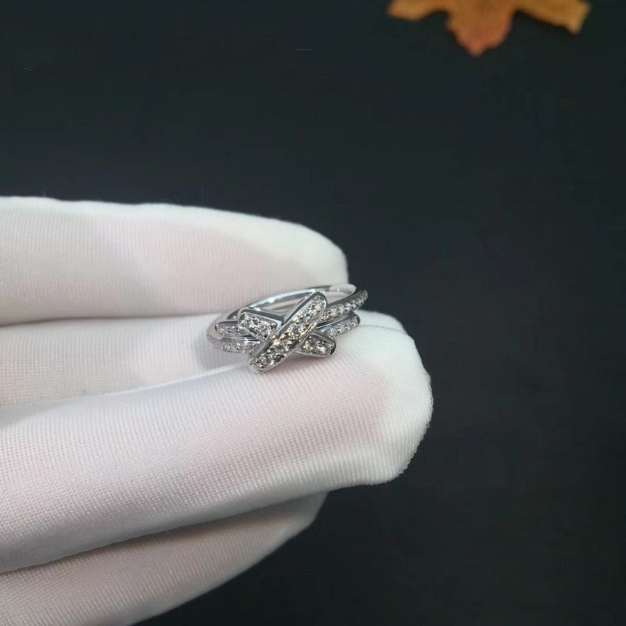 ¡®Lume Jewels¡¯JEUX DE SILVER DIAMOND RING