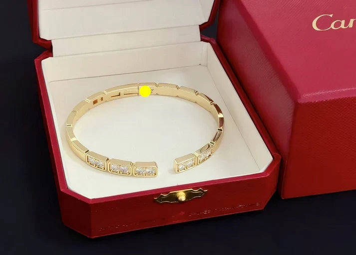 [Lume Jewels]LOVE DIAMOND OPEN BRACELET