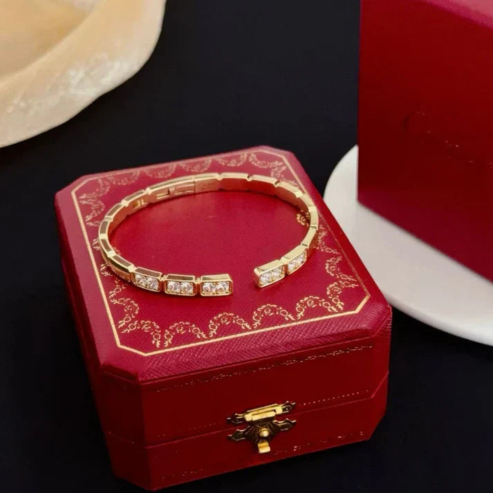 [Lume Jewels]LOVE DIAMOND OPEN BRACELET