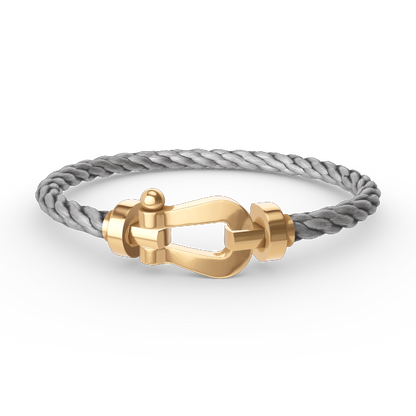 ¡®Lume Jewels¡¯FORCE LARGE HORSESHOE NO DIAMOND BRACELET GOLD