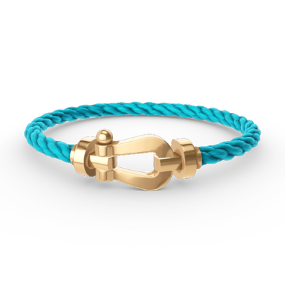 ¡®Lume Jewels¡¯FORCE LARGE HORSESHOE NO DIAMOND BRACELET GOLD