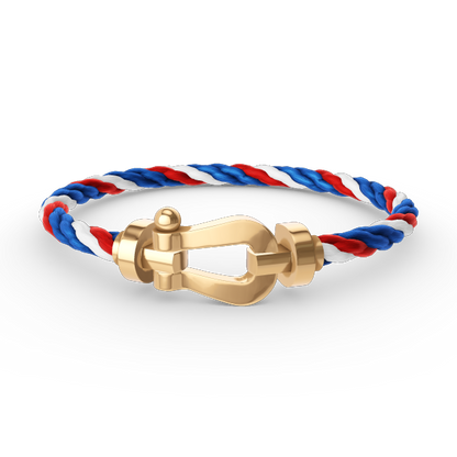 ¡®Lume Jewels¡¯FORCE LARGE HORSESHOE NO DIAMOND BRACELET GOLD
