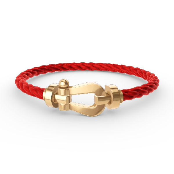 ¡®Lume Jewels¡¯FORCE LARGE HORSESHOE NO DIAMOND BRACELET GOLD