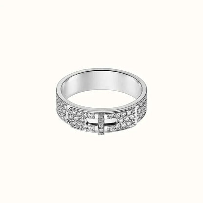¡®Lume Jewels¡¯KELLY SILVER DIAMOND RING