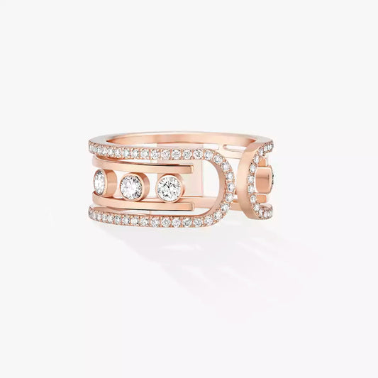 [Lume Jewels]Move 10th Diamond Ring in Gold