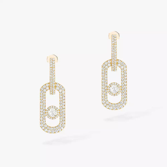[Lume Jewels]So Move XL Pave_-Set Diamond Pendant Earrings