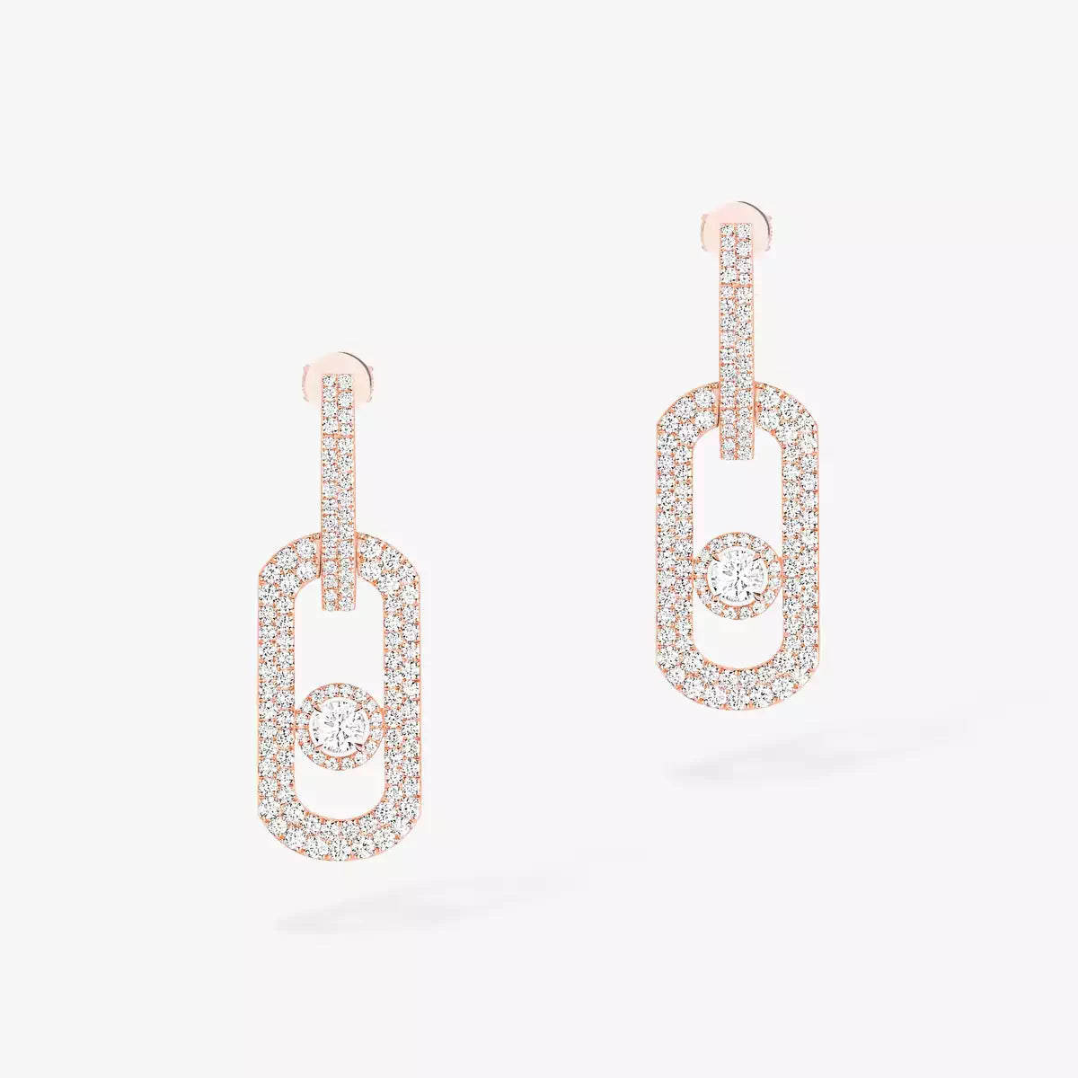 [Lume Jewels]So Move XL Pave_-Set Diamond Pendant Earrings