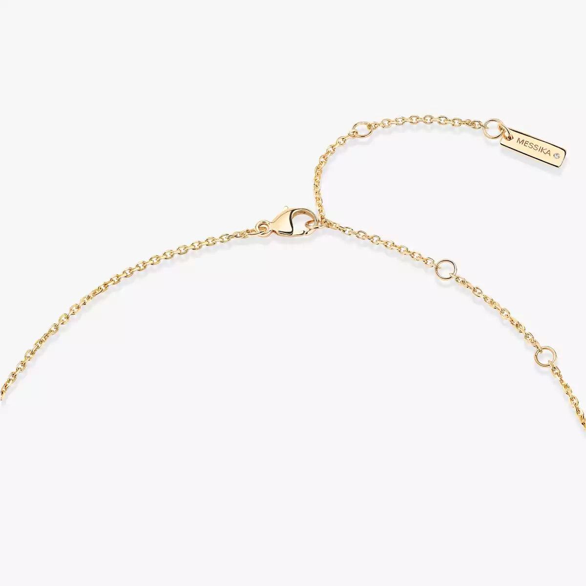 [Lume Jewels]Lucky Eye Diamond Necklace in Rose Gold and Turquoise