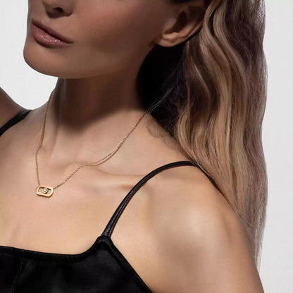 [Lume Jewels]So Move Diamond Necklace in Gold