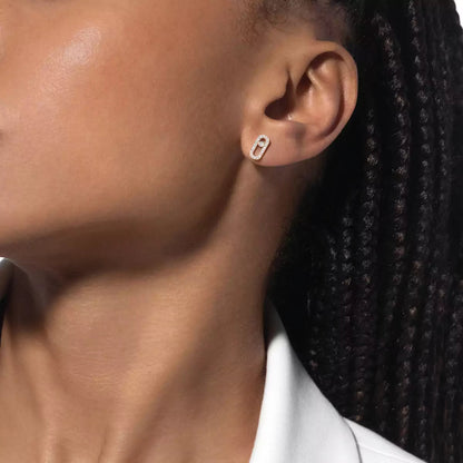 [Lume Jewels]Move Uno Diamond Earrings