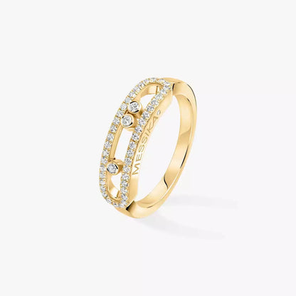 [Lume Jewels] Baby Move Gold Diamond Pave_ Ring
