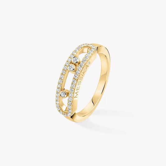 [Lume Jewels] Baby Move Gold Diamond Pave_ Ring