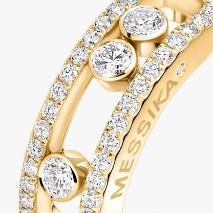 [Lume Jewels] Move Gold Diamond Pave_ Ring