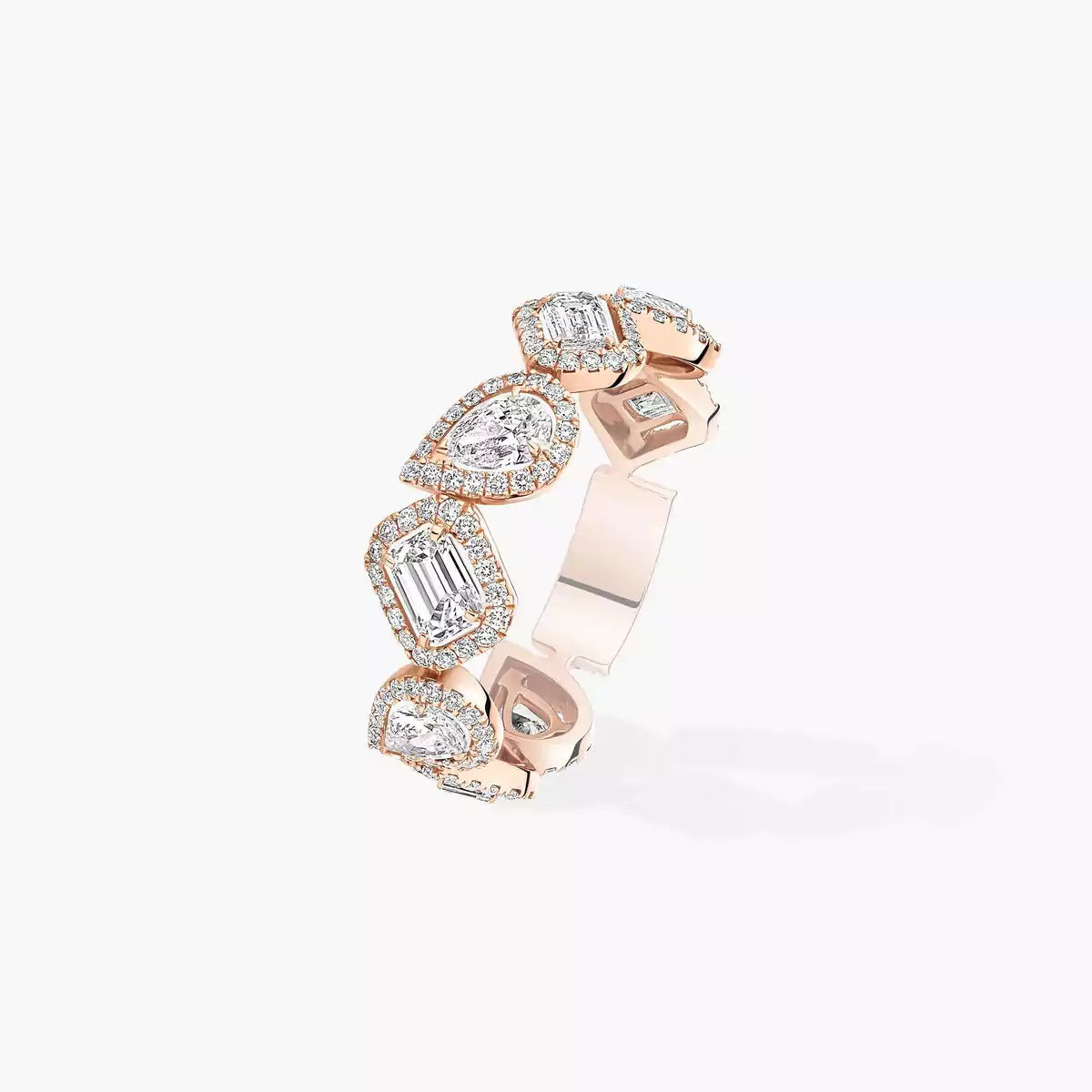 [Lume Jewels]Diamond Wedding Ring My Twin