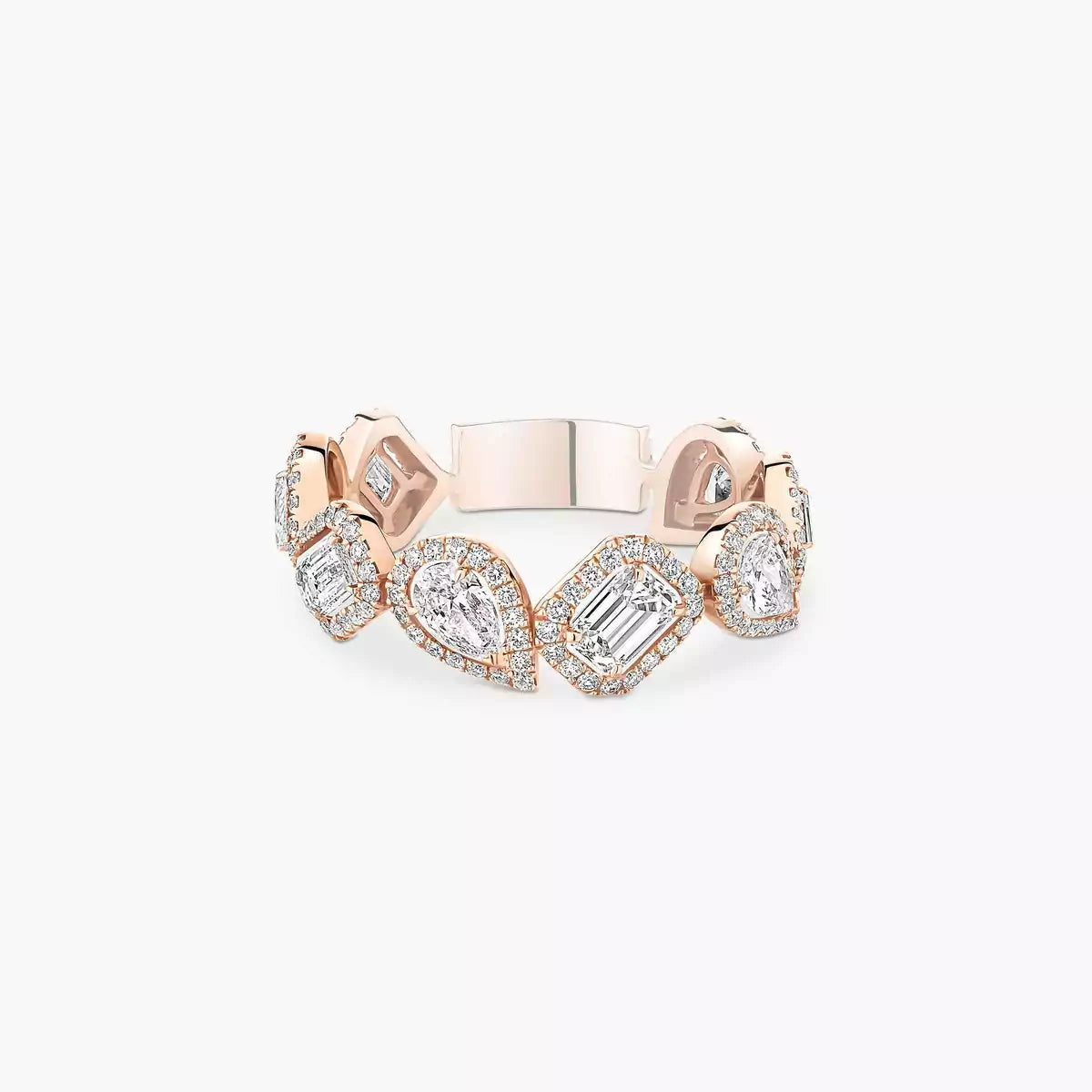 [Lume Jewels]Diamond Wedding Ring My Twin