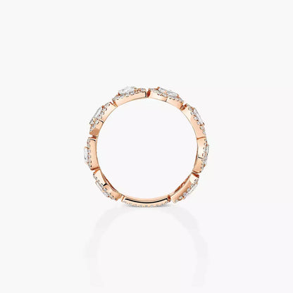 [Lume Jewels]Diamond Wedding Ring My Twin