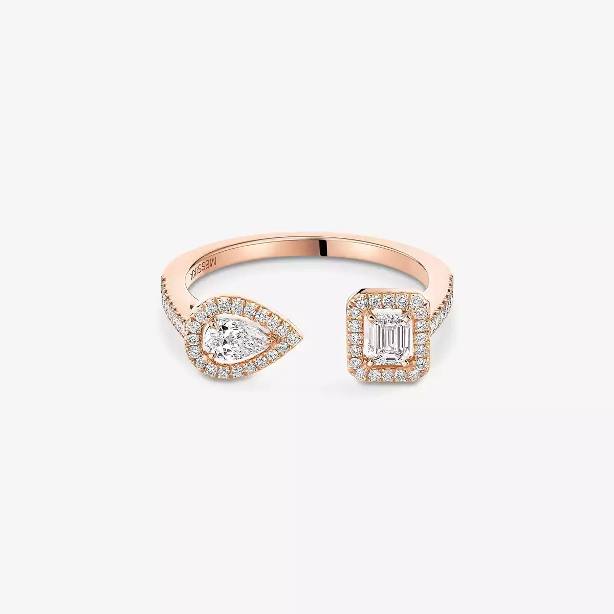 [Lume Jewels]My Twin Toi Gold Diamond Ring