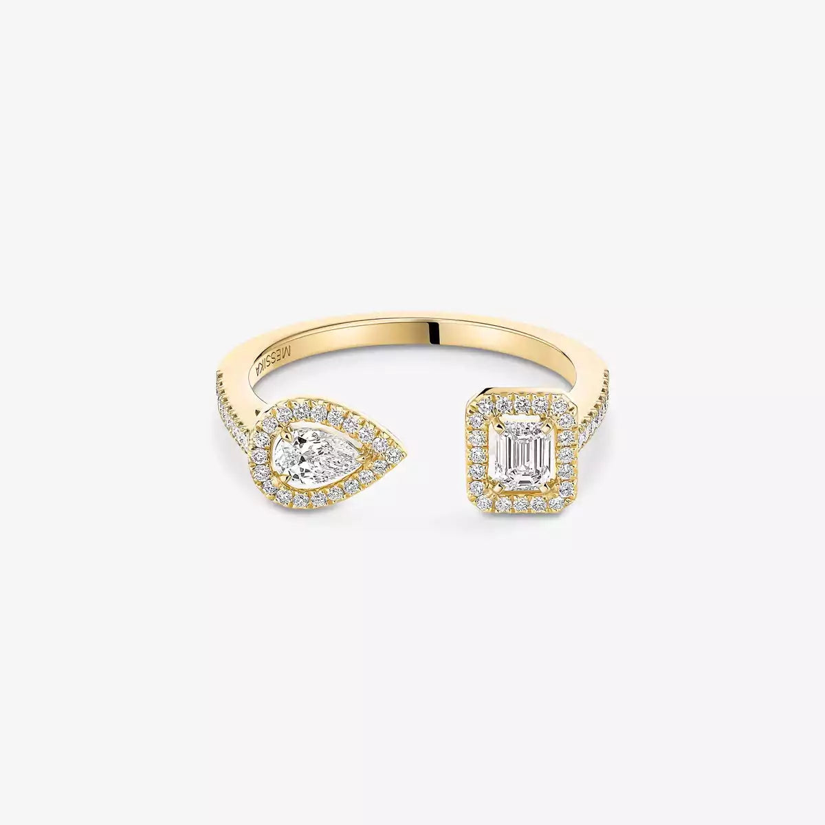 [Lume Jewels]My Twin Toi Gold Diamond Ring