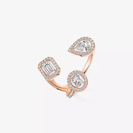 [Lume Jewels] Diamond Ring 0,25ct My Twin Trilogy