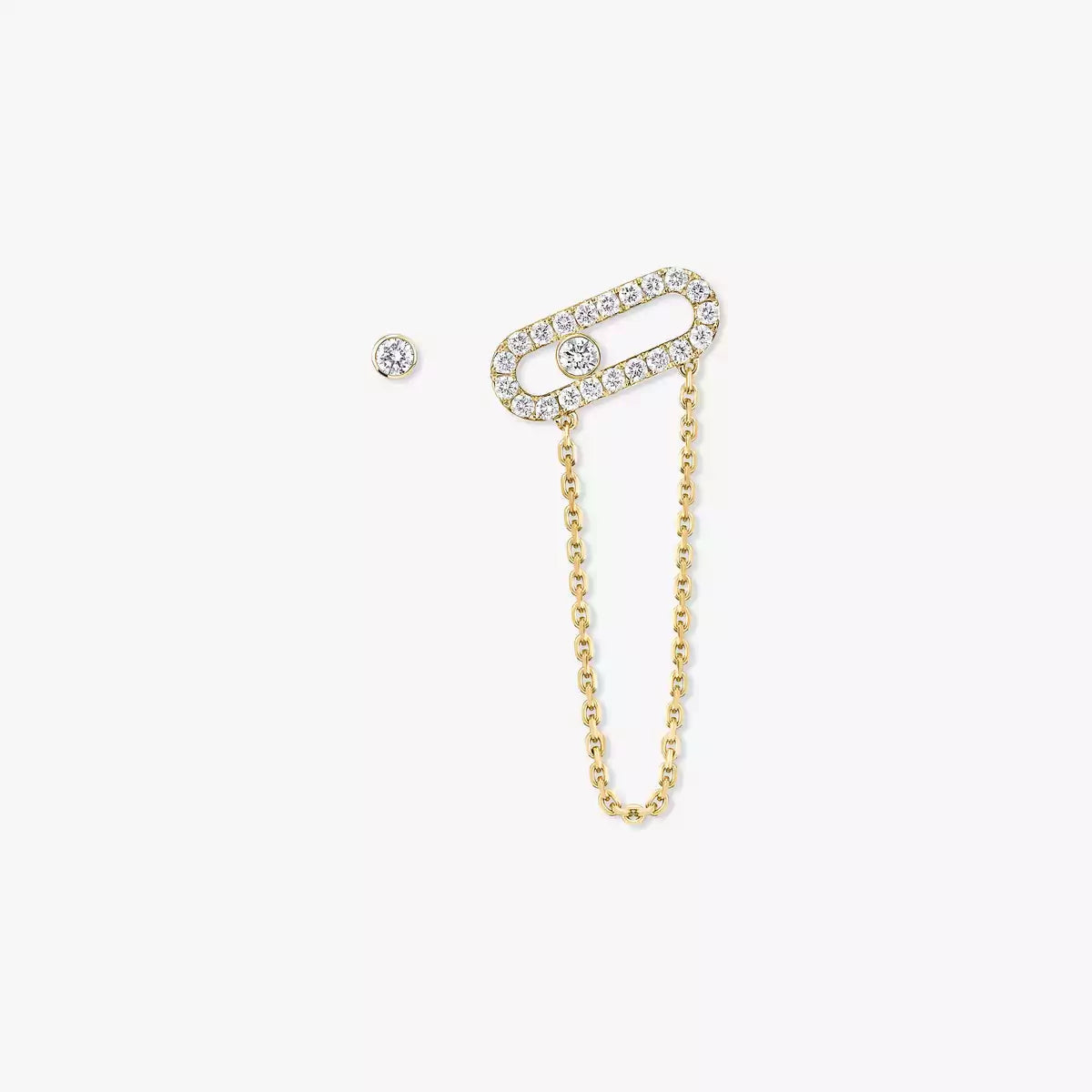 [Lume Jewels]Move Uno Diamond Earrings