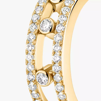 [Lume Jewels]Diamond Pave_ Hoop Earrings Move