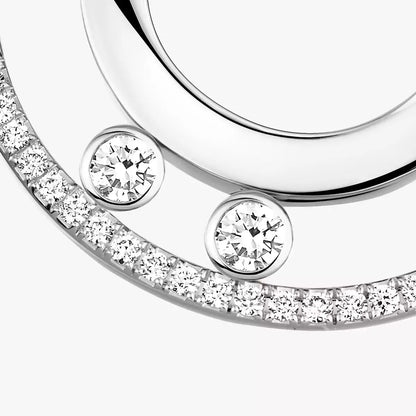 [Lume Jewels]Move Romane Small Diamond Hoop Earrings