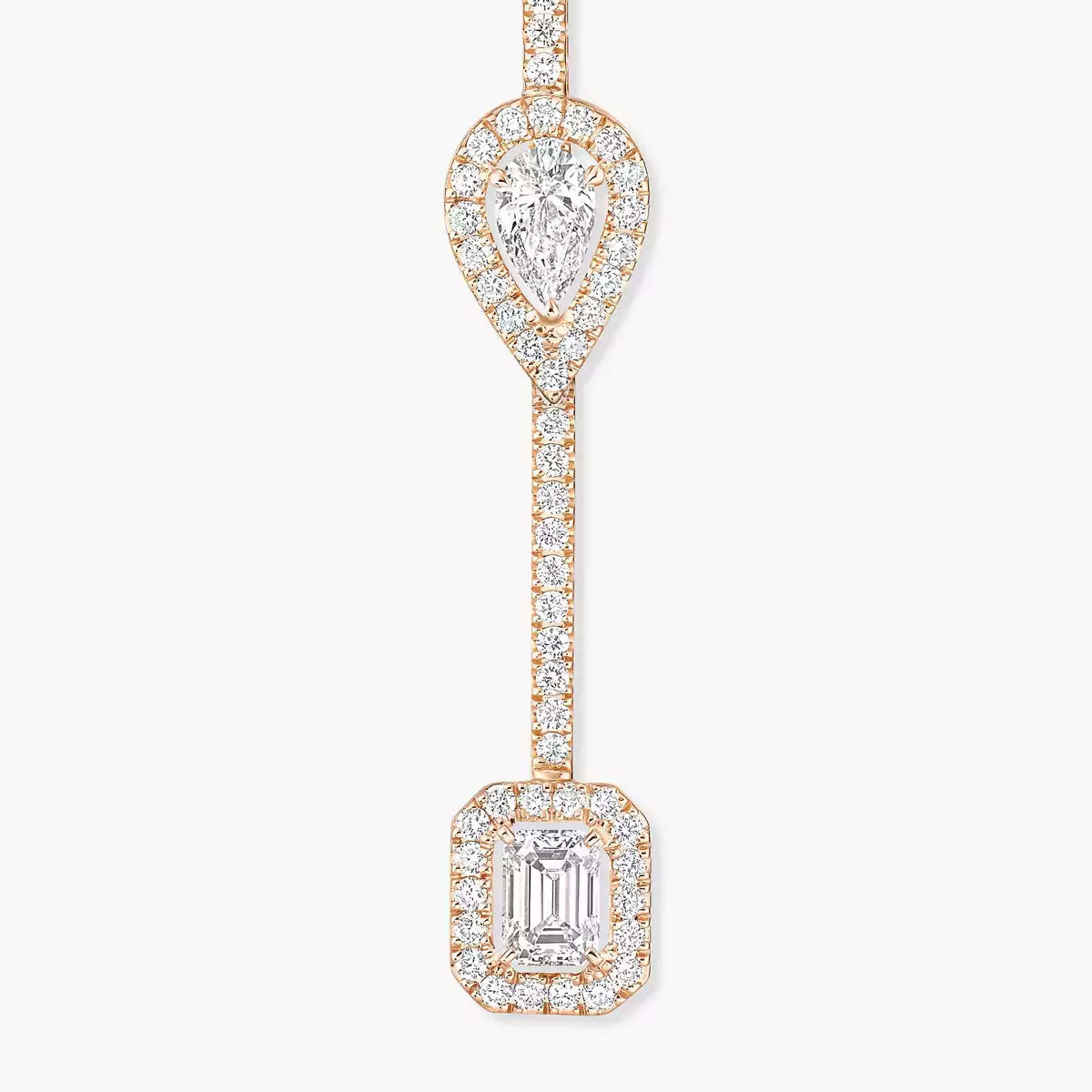 [Lume Jewels]Diamond Drop Earrings My Twin