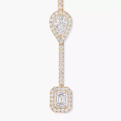 [Lume Jewels]Diamond Drop Earrings My Twin
