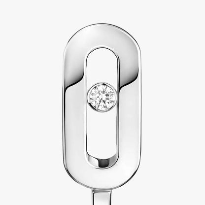 [Lume Jewels]Diamond Mini Hoop Earrings Move Classique