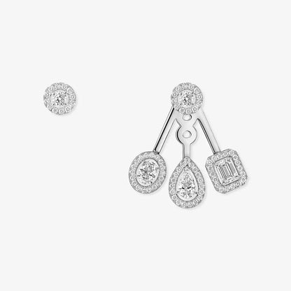 [Lume Jewels] My Twin Trio  Diamond Earrings