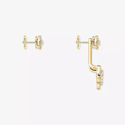 [Lume Jewels] My Twin Trio  Diamond Earrings