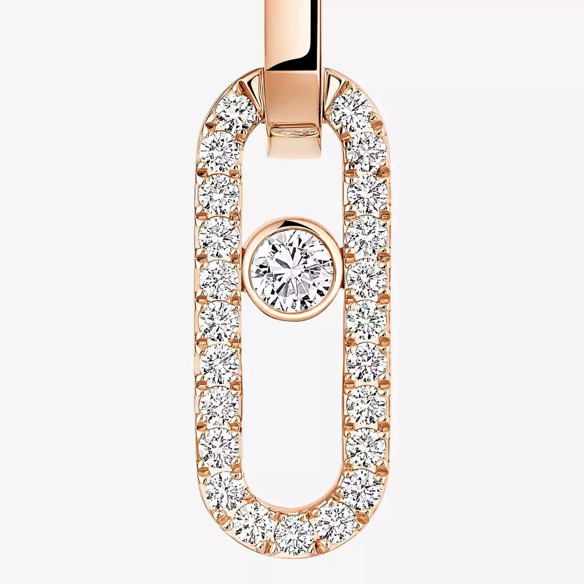 [Lume Jewels]Move Link Diamond Earrings