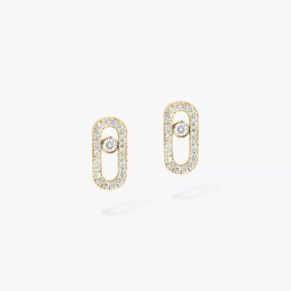 [Lume Jewels]Move Uno Diamond Earrings