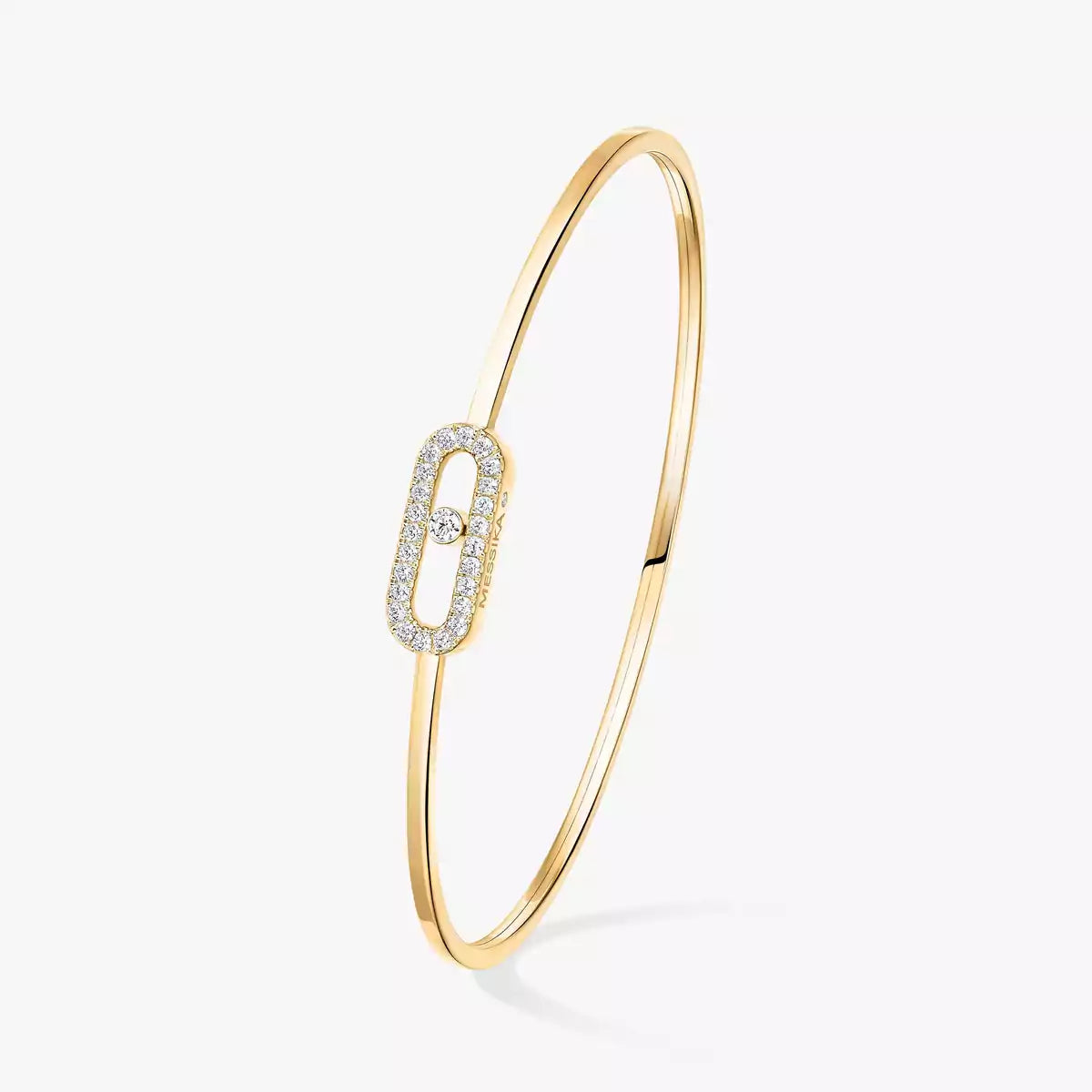 [Lume Jewels]Move Uno pavé flex bangle medium