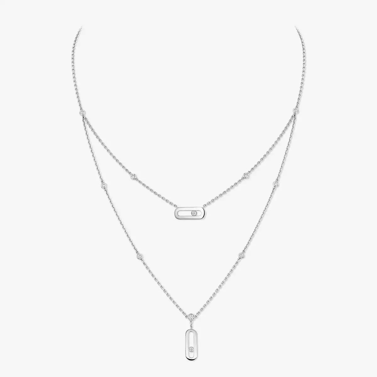 [Lume Jewels] Move Uno Diamond Necklace