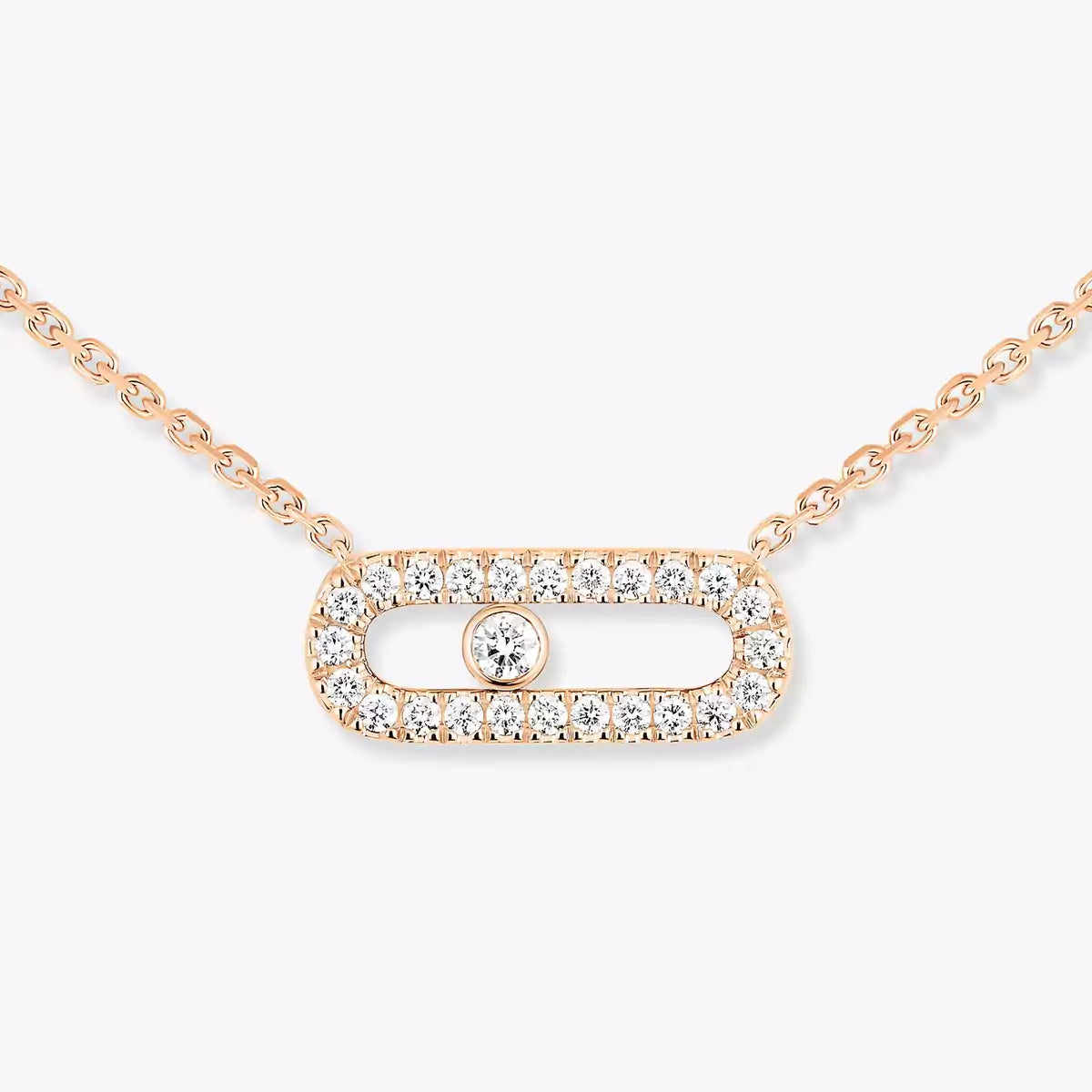 [Lume Jewels]Diamond Necklace Move Uno