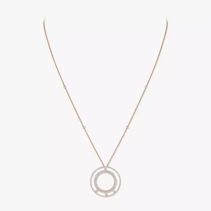 [Lume Jewels]Move Romane Long Pave_-Set Diamond Necklace