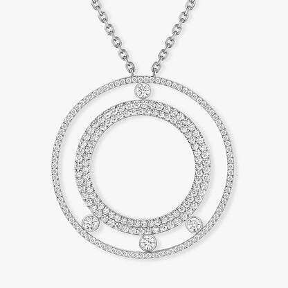 [Lume Jewels]Move Romane Long Pave_-Set Diamond Necklace