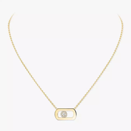[Lume Jewels]So Move Diamond Necklace in Gold