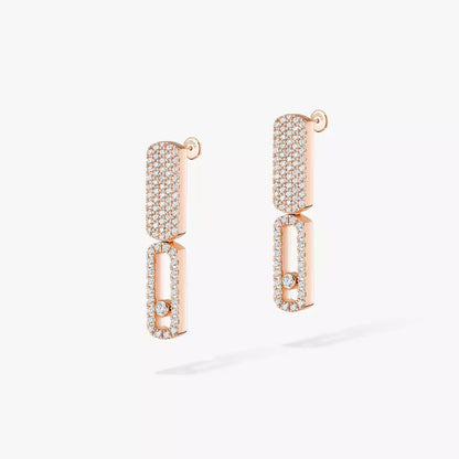 [Lume Jewels]Imperial Move SM Diamond Earrings