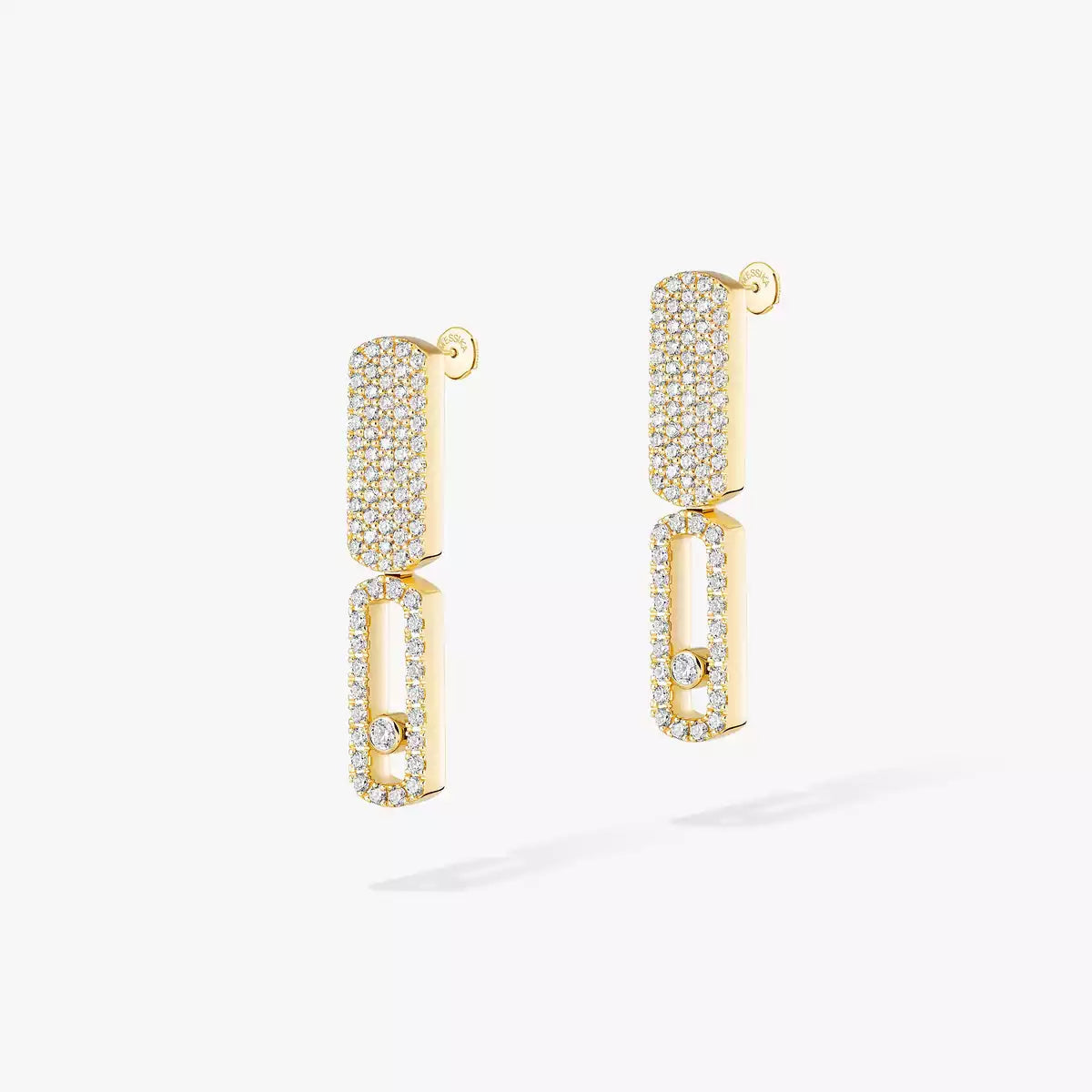 [Lume Jewels]Imperial Move SM Diamond Earrings