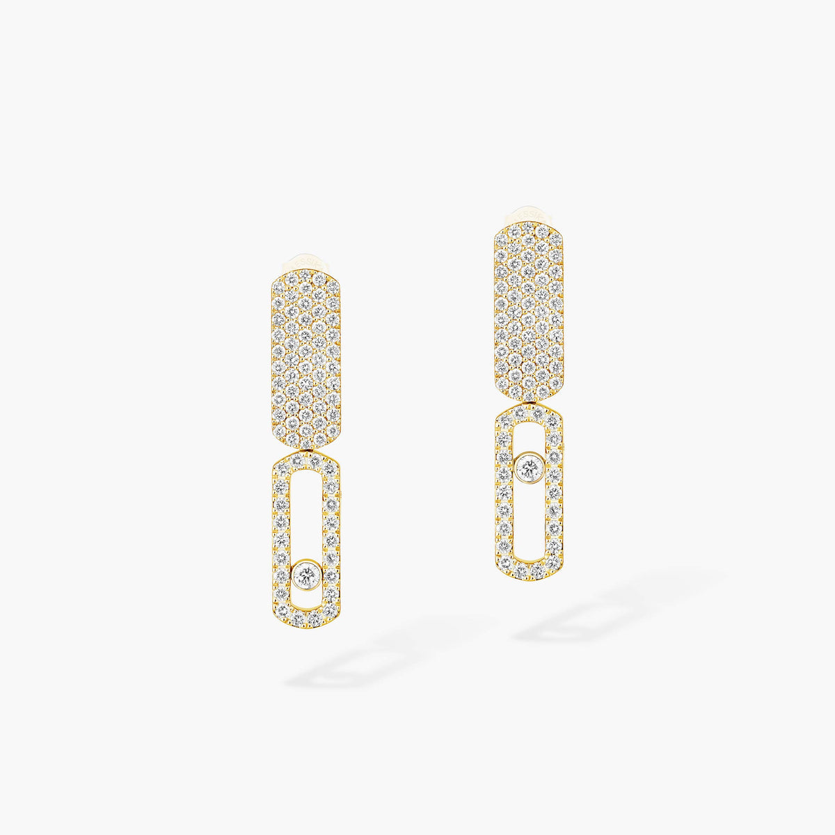 [Lume Jewels]Imperial Move SM Diamond Earrings
